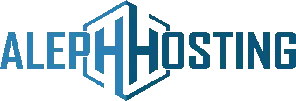 logo aleph hosting